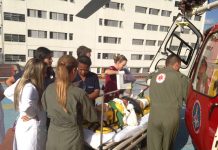 Arcanjo do Bombeiro de Minas socorre criança eletrocutada