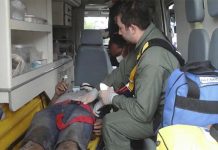 Aeronave da Defesa Social resgata vítima de acidente