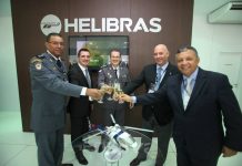 Helibras homenageia Notaer do Espírito Santo pelo inicio das operações de resgate com o AS350 B3