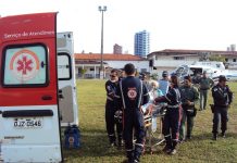 Potiguar 01 faz transporte aeromédico de idosa de Fernando Pedroza