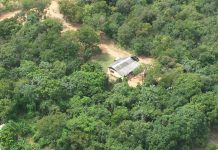 Helicóptero da PRF descobre depósito de cigarro na Chácara das Mansões