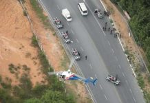 Graer sobrevoa Manaus para informar condições de trânsito em horário de pico