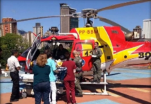 Arcanjo resgata menino ferido após cair em buraco de mina em MG