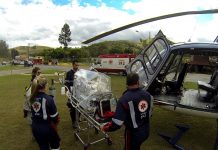 Esquadrilha Pégasus salva vida de recém-nascido