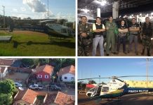 Águia 02 apoia operação na região de fronteira Brasil/Bolívia