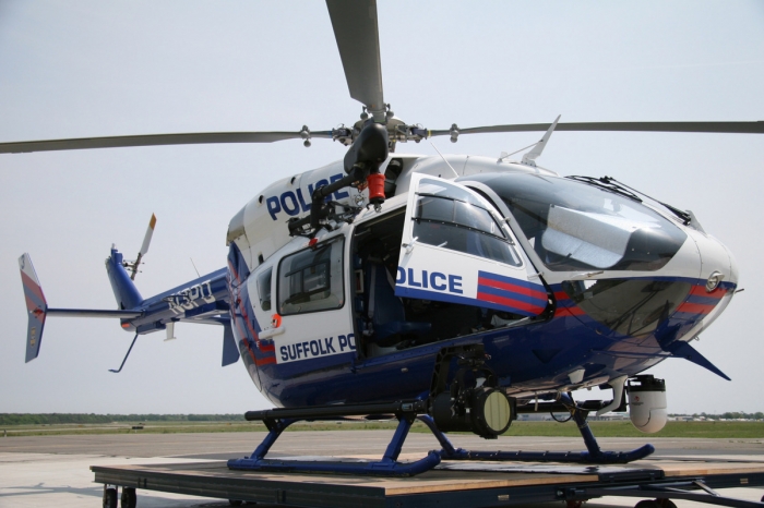 Departamento de Polícia do Condado de Suffolk recebe segundo H145 da Airbus