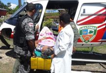 GRAER/AM resgata vítima de acidente vascular cerebral em comunidade rural de Itacoatiara