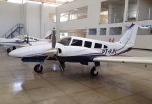 Governo de Goiás entrega avião Corpo de Bombeiros