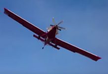 Bombeiros usam até avião no combate a incêndio em Parque de Chapada