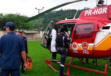 Evolui trabalho para manter helicóptero em Blumenau/SC