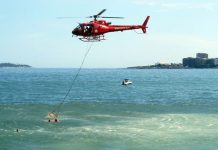 Helicópteros do Corpo de Bombeiros do RJ estão parados devido a débito
