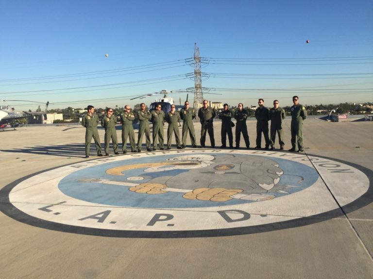 Policiais do Batalhão de Operações Aéreas do Paraná participam de estágio no LAPD – USA