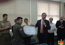 Em Joinville: 2ª Cia/BAPM recebe Moção Honrosa da Assembleia Legislativa