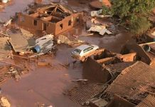 Forças de segurança do Estado de Minas empenhadas no apoio e resgate das vítimas