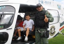 Helicóptero Potiguar 01 fez apresentação ao público