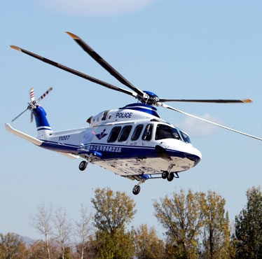 Polícia da Província de Yunnan/China encomenda um helicóptero AW139