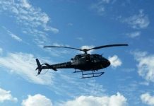 Serviço Aeropolicial auxilia na localização de carro utilizado em roubo no oeste catarinense