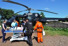SAERFRON e SARA realizam primeiro transporte aeromédico na região de Chapecó, SC