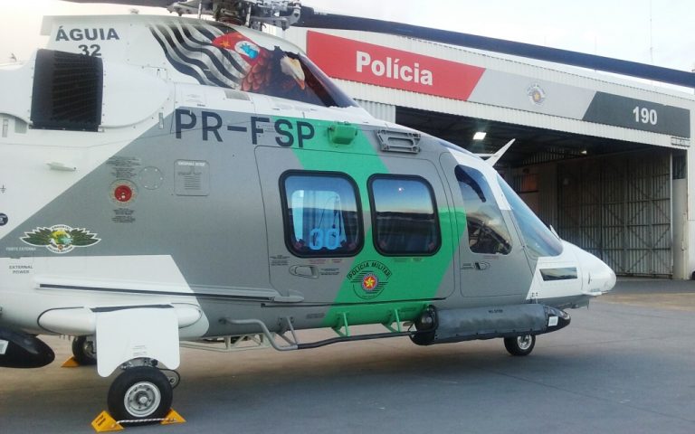 Novo helicóptero da PM de São Paulo reforçará trabalho do policiamento ambiental