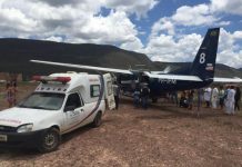 GRAer/BA realiza transporte aeromédico de paciente com tumor cerebral em Abaira/BA