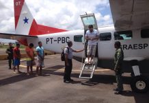 Grupamento Aéreo transporta suspeitos de crime em Altamira