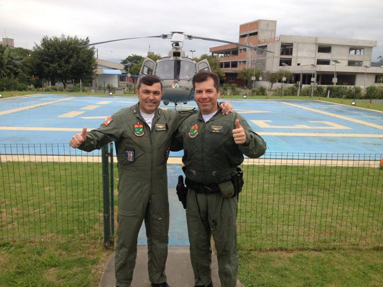 Novo Comandante de Aeronave do BAPM/SC