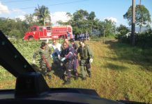 Águia 01 da PM de Santa Catarina resgata vítima de acidente de trânsito