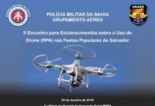 GRAer/BA: Grupamento Aéreo realiza II Encontro com operadores de aeronaves remotamente pilotadas (RPA)