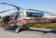 Helicóptero da PM resgata motociclista ferido na zona rural de Londrina