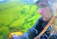 Águia da Base de São José dos Campos resgata vítima que caiu em ribanceira em Paraibuna