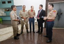 Apoio ao Grupamento de Operações Aéreas dos Bombeiros é discutido