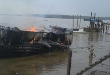 Vítimas de incêndio em embarcação em Abaetetuba são resgatados por helicóptero do GRAESP