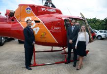 Bombeiros de Rondônia recebem helicóptero adquirido com recursos advindo de multa aplicada pela JT e MPT