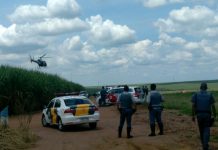 Perseguição a trio mobiliza policiais e helicóptero Águia em São Carlos, SP