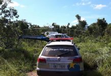 CIOPAER/MT: Dupla é presa em matagal após roubar carro