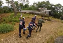 Carro capota do morro das Antenas em Jaraguá do Sul/SC