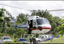 Helicópteros da PM são despejados de hangar em Manaus
