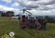 Jovem cai de paraglider e é resgatado pelo Águia