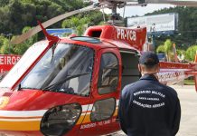 Entregue oficialmente o helicóptero Arcanjo-03 em Blumenau