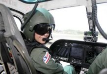 Mulheres são destaque em aeronaves da PM