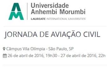 Anhembi Morumbi promove Jornada de Aviação Civil