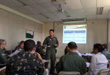 Grupamento Aéreo realiza curso de CRM na Base de São José dos Campos