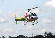 Helicóptero do Estado do Acre está há mais de quatro meses parado