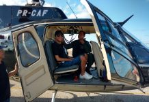 O sonho do guerreiro era voar com o Falcão