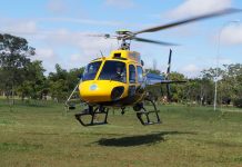 Secretária diz: “Se for o caso”, pagará voo do filho em helicóptero