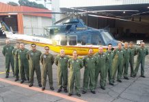 Comandantes do GTA-PE concluem Ground School do Helicóptero Bell 412