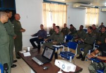 Policiais do Núcleo de Operações Aéreas de Rondônia recebem treinamento com policiais do Espírito Santo