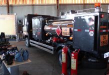 Núcleo de Operações Aéreas recebe caminhão tanque abastecedor e novos equipamentos de segurança