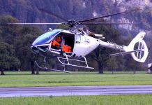 Motor Honeywell HTS900 equipa o helicóptero SKYe SH09