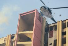 Invasores do Torre Palace Hotel tentaram derrubar helicóptero da PM